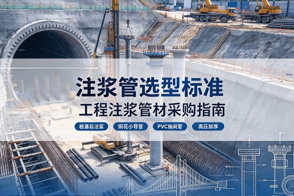 隆德注浆管选型标准