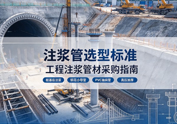 隆德注浆管选型标准